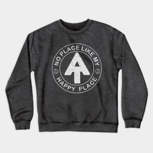 Appalachian Trail Is My Happy Place Crewneck Sweatshirt